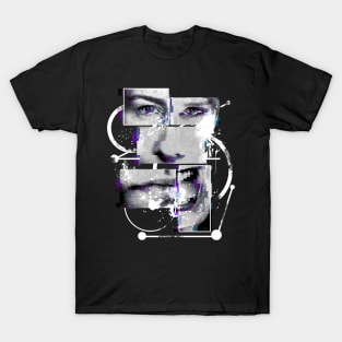 Split Mind, abstract Art, Trash Style T-Shirt